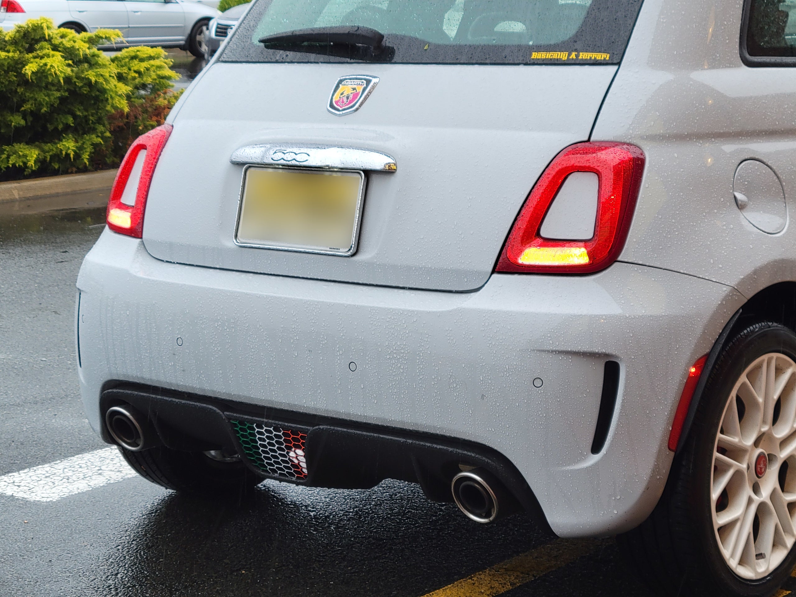 Fiat 500 euro outlet tail light conversion